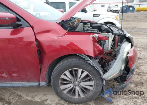 2017 Nissan Pathfinder S из США, поврежденный, VIN 5N1DR2MN6HC687869